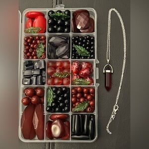 Craft Beads, BLACK CHERRIES JUBILEE - ALA MODE? Jewelry Supplies, bulk beads